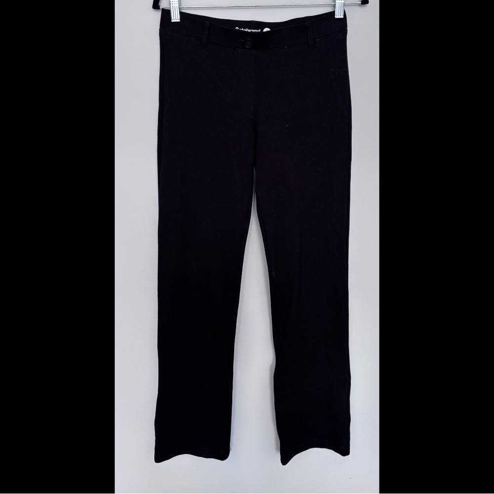 Betabrand Dress Yoga Pants – Black Bootcut – Size Small Petite